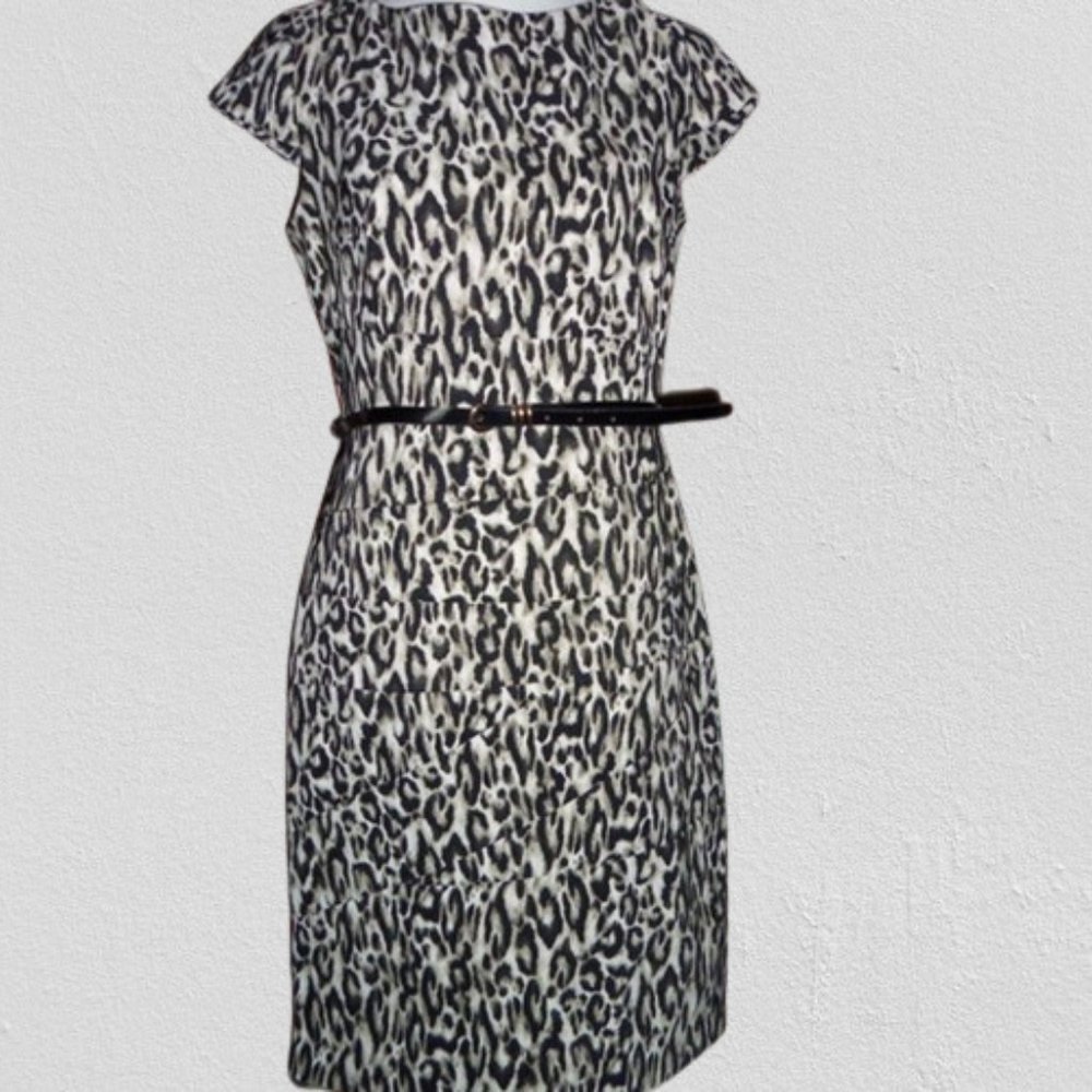 Alyx Leopard Print Dress With Belt 12